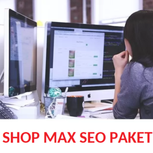 Webseiten SHOP MAX SEO Paket Google Ranking 1 Jahres ABO